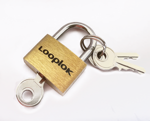 Looplok - 25mm Original Engraved Logo - Free