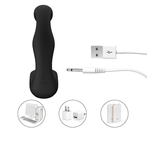"Private Label Top-Quality"  Male Prostate Massager 9 Speed Motor - USB