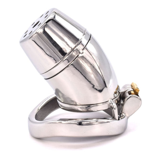 FRRK Long Metal Enclosed Chastity Cage